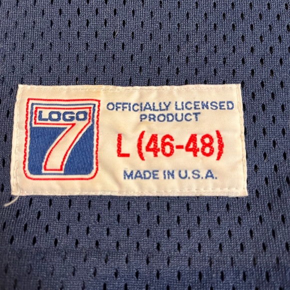 Vintage Dallas Cowboys Troy Aikman #8 Logo 7 Jersey Large (46-48) NFL 90's - Picture 2 of 4